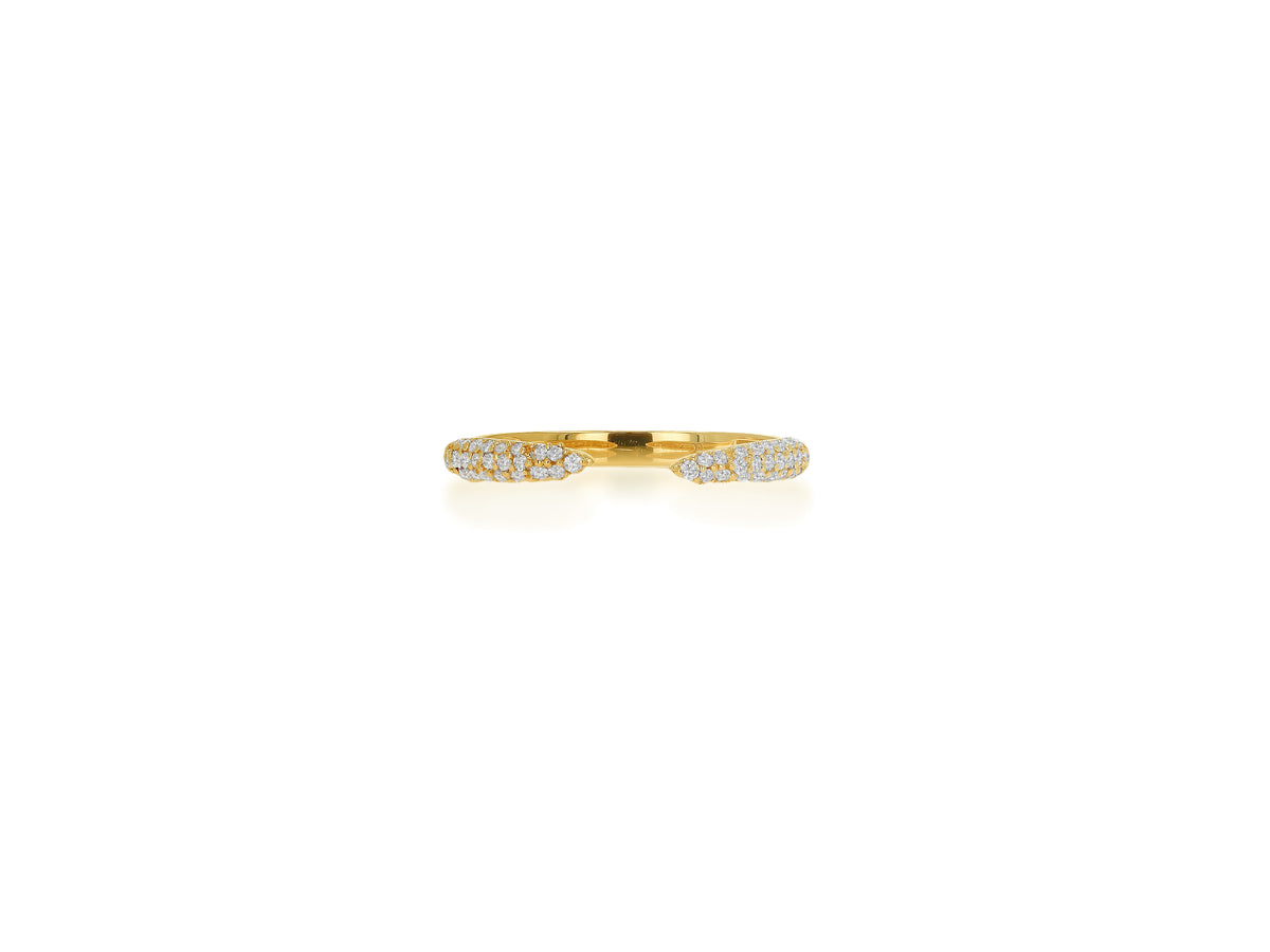 Diamond Open Claw Ring – Rachel Reid