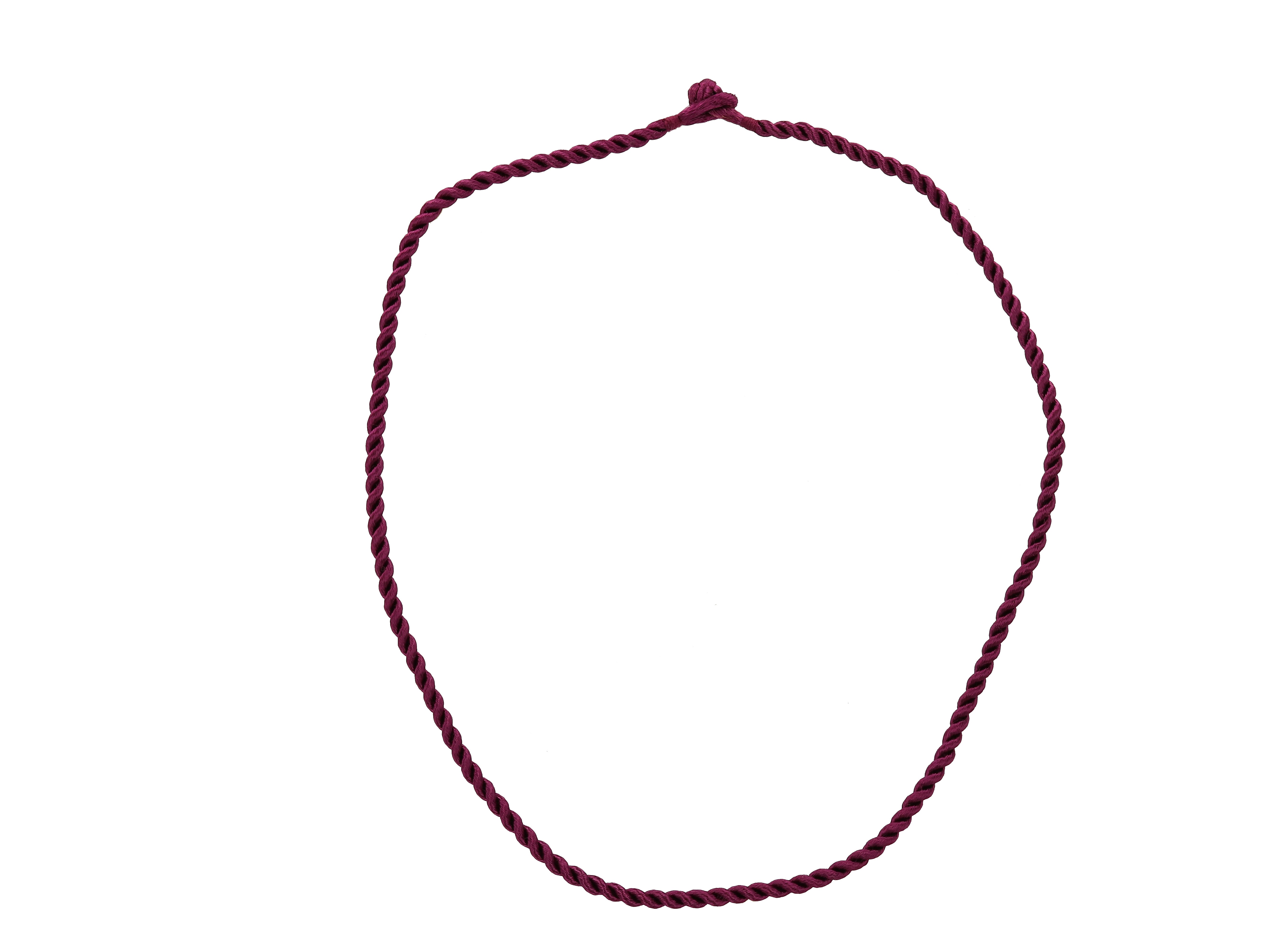 Nylon Cord Necklace