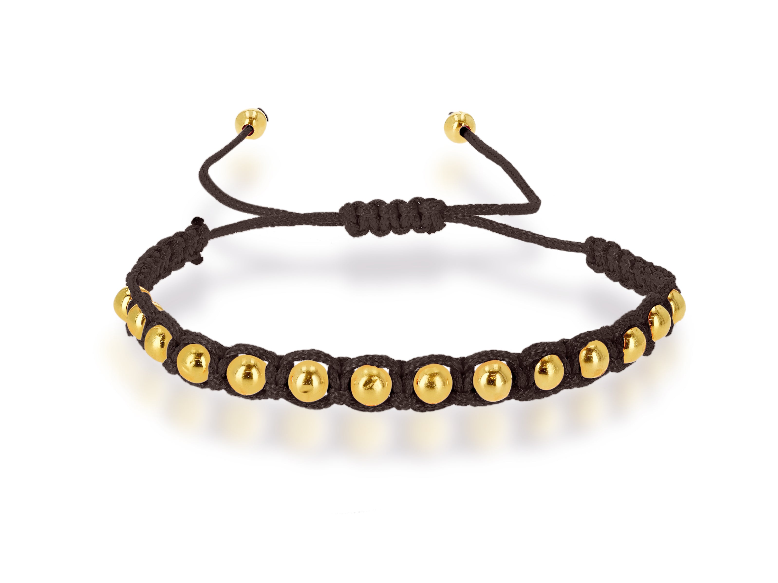 Macrame Bracelet with 3mm Beads – Jessica Michal Jewelry