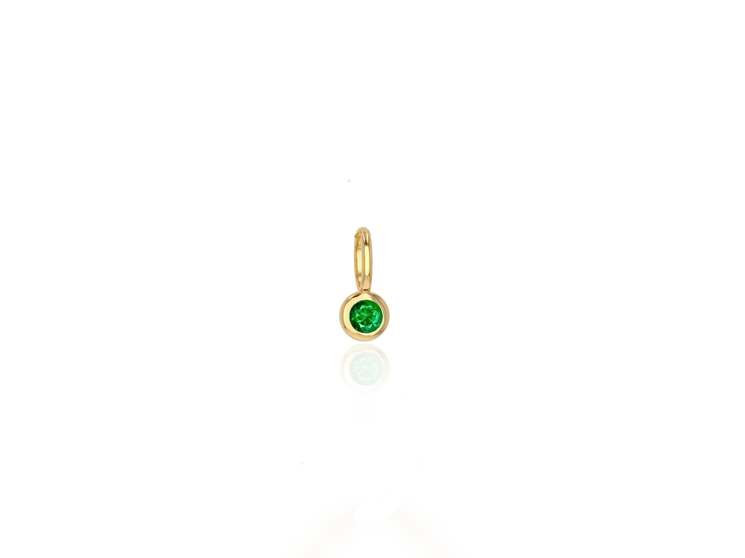 Mini Emerald Charm