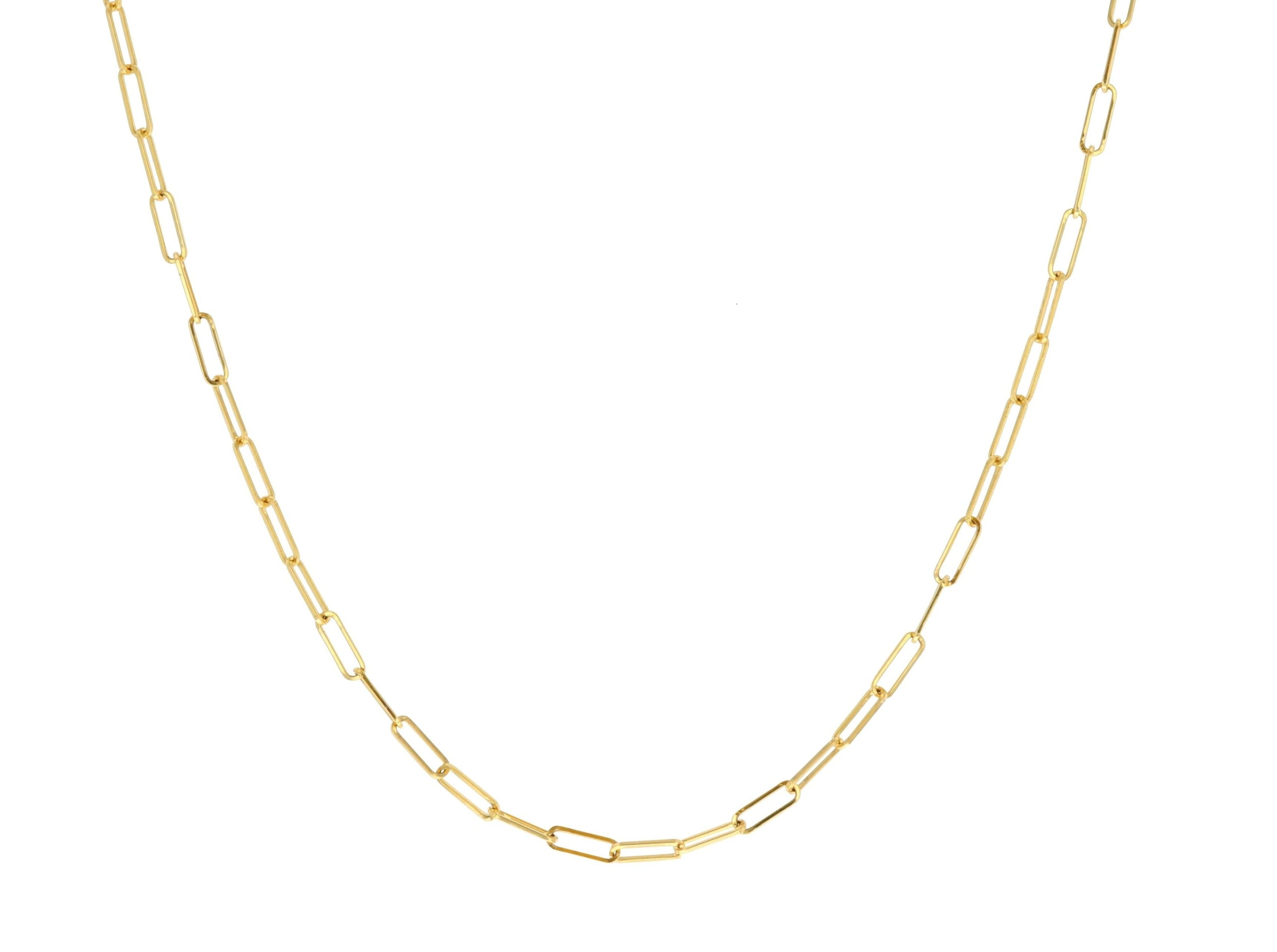 16" Baby Link Chain Necklace - Rachel Reid