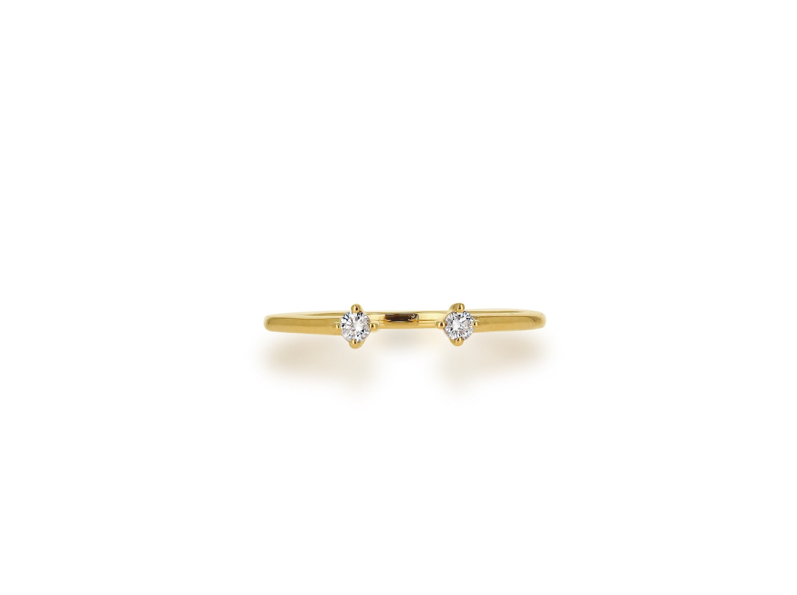 Diamond Open Claw Ring – Rachel Reid